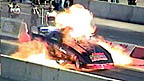 Jason DuChene fireballs his nitro funny car!