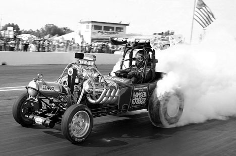 Drag Racing List - California Hot Rod Reunion Photo Art