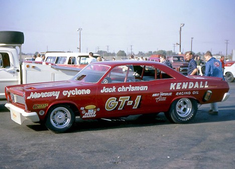 Funny Cat In Car. Vintage Funny Cars Pit Lane