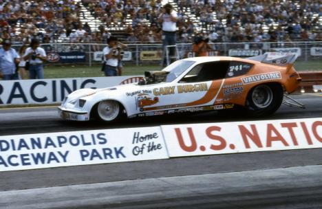 Gary Burgin campaigned this Chevy Monza nationwide in 77 and 78 hitting all