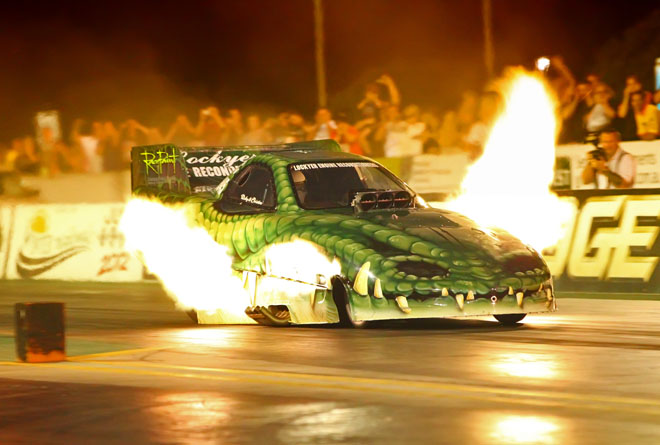 nitro drag car