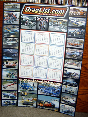 Get your Draglist.com 2009 Poster Calendar today!