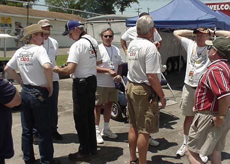 Here's John Spradlin, Ron Miller, Vic Cooke, Dennis Friend, Jerry 'G-Man' Gross, Don Ewald, and Walter Huff.