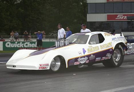 John Kippen's injected Maine Event Corvette looked great. Photo by Steve Bell