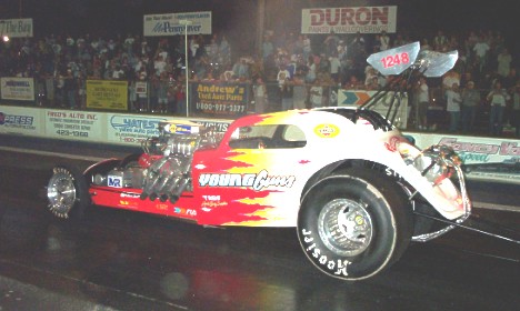 Doug Nordberg and the Young Guns Fiat put in another impressive performance at MIR. Photo by Charlie Willis