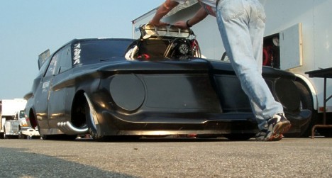 Hemi Wagon Goes for 300 MPH at Bonneville. Photo thanks to John D.