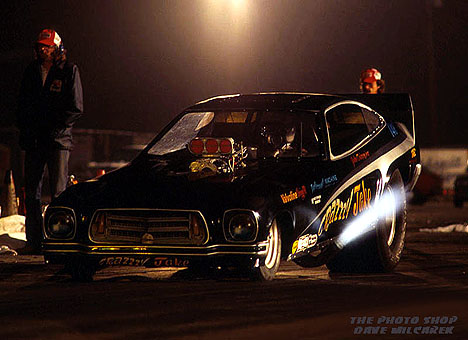 Jake Crimmins was a mainstay in Northeast funny car match racing. Photo by Dave Milcarek