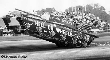 Hell on Wheels in its heyday. Photo by Norman Blake