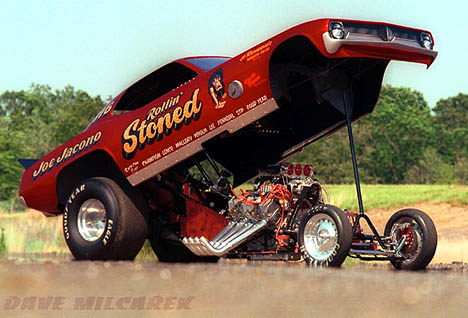 Bob Rossetty's restored Joe Jacono machine is one of the nicest drag cars in recent memory. Photo by Dave Milcarek