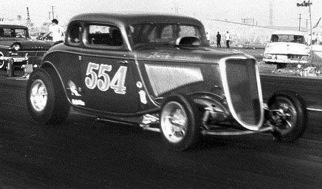 Gene Mooneyham's 554 at San Gabriel 1962. Photo by Steve Gibbs