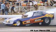 Dave Benjamin's radical, but short-lived '78 Firebird by Jeff Thomas