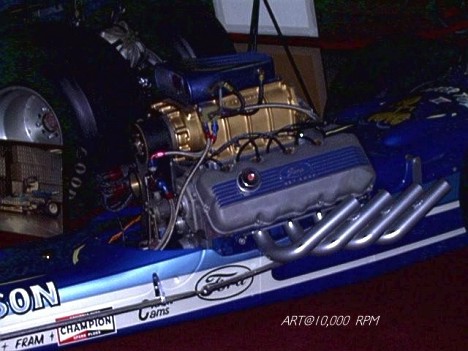 Pete Robinson's dragster lies at rest in Don Garlits' Drag Racing Museum. Photo by Gonzo