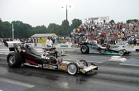 Charlie Gambino and Bob White led qualifying, but both lost to first round upsets. Photo by Tim Pratt