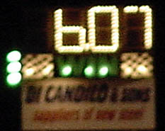 Here's the number on the boards, second only to Bill Kuhlmann's nitro-fed 6.00. Photo by Luke Nieuwhof