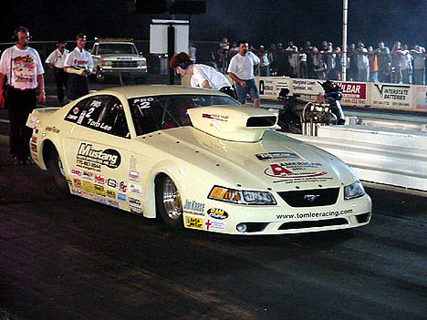 Tom Lee was the class of the field at the 23rd annual Mountain Motor Nats at MIR. Photo by Tim Pratt