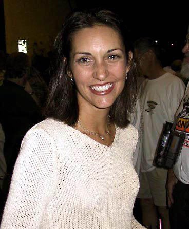 Mendy takes in the awards ceremony at the 2001 CHRR. Photo by Bruce Wheeler