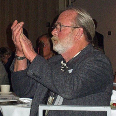 Pat Foster enjoyed the evening, being inducted a highlight in his career according to his speech. Photo by Phil Elliott