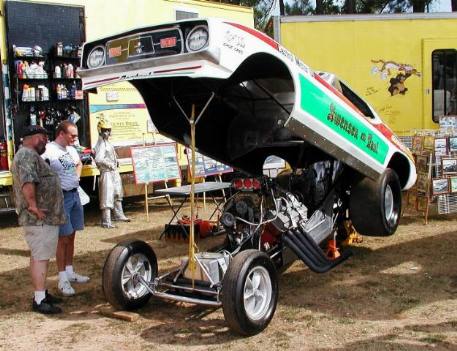 Ernie says that Walt Weney himself certifies this car as the Swensen & Lani machine. Photo by Brian Wood