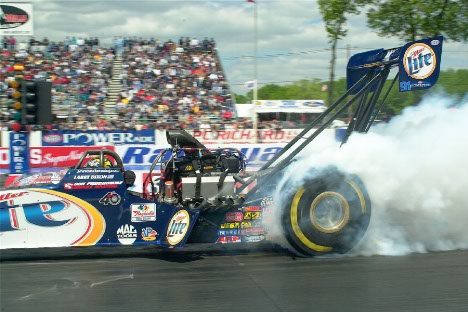 Larry Dixon's burnout.