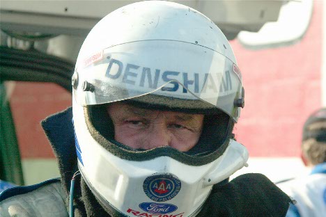 Gary Densham concentrates.