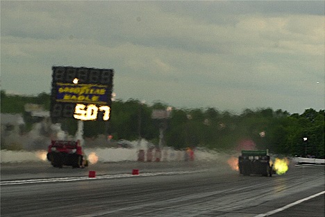 A side-by-side run for the Pedregon brothers.