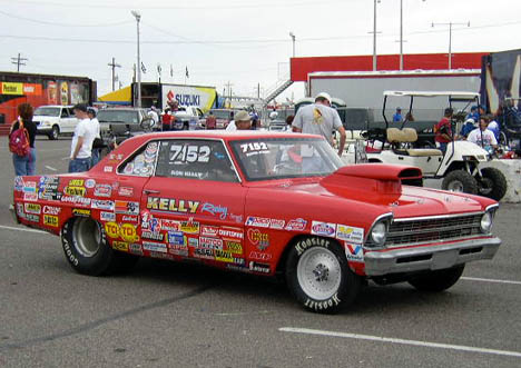 Kelly Racing Chevy II was a throwback.