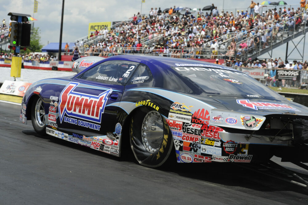 PRO STOCK STANDOUT JASON LINE KNOWS IMPORTANCE OF PERFORMING WELL AT