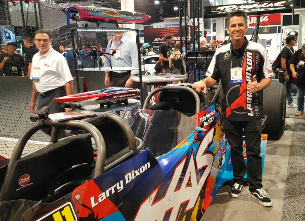 Larry Dixon Top Fuel Experience Gives "Fastest Ride in Drag Racing