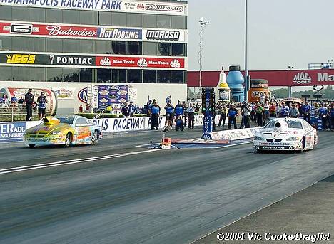 Drag Racing List - The 50th NHRA U.S. Nationals: Indy 2004 - The Winners