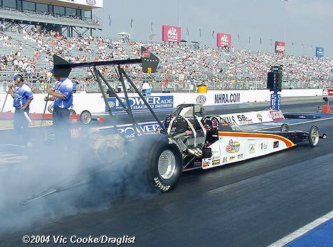 Drag Racing List - The 50th NHRA U.S. Nationals: Indy 2004 - TAD and TAFC