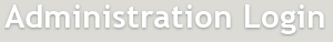 Administration Login
