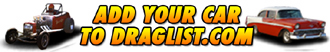 Add Your Car to Draglist.com!