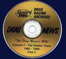 Drag News CD Volume 2 - The Golden Years - 1962 to 1966