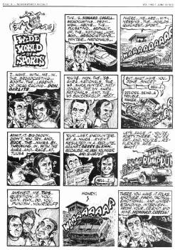Wide World of Sports. Cartoon by Pete Millar