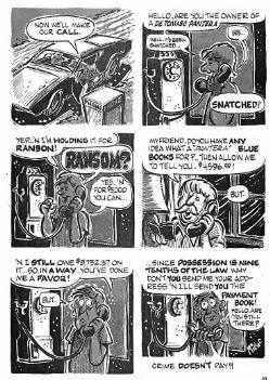The Great Heist (2 of 2). Cartoon by Pete Millar