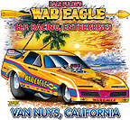 Dale Pulde's War Eagle Trans Am Tee Shirt (front). Click to see the full size design