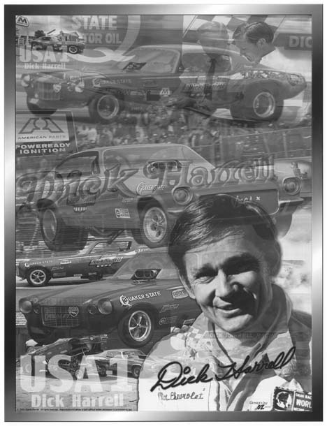 Dick Harrell -- USA-1 Poster (click to see full size design)