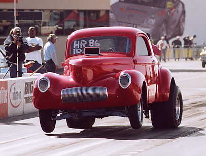 Great looking Willys was just one of hundreds of great looking cars at Infineon. Photo by Gary Brown