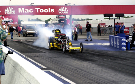 Chevy AA/FD Burnout by Lynn Garland