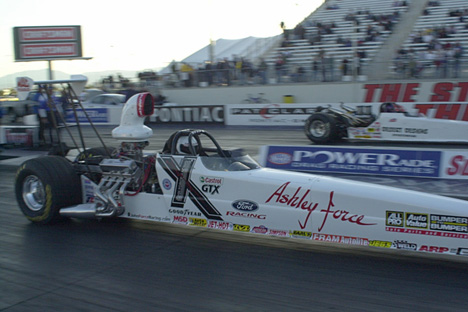 Ashley Force launches.