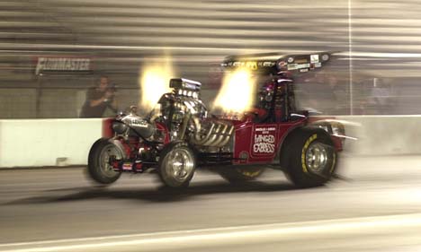 The legendary Winged Express thrilled the house on Saturday. Photo by Gil Rebilas