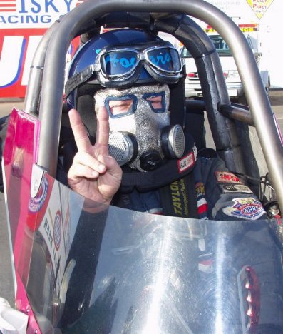 Draglist pal Howard Haight became the 14th nostalgia digger in the fives this weekend. Photo by James Drew