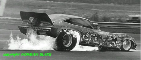 Jim Liberman pushes it a bit hard at Englishtown, NJ. Photo by Norman Blake