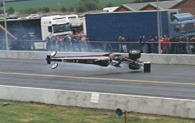 Never a dull moment for Smax Smith! Here, he gets 'em all off the ground in his TA/D. Photo by Sharkman