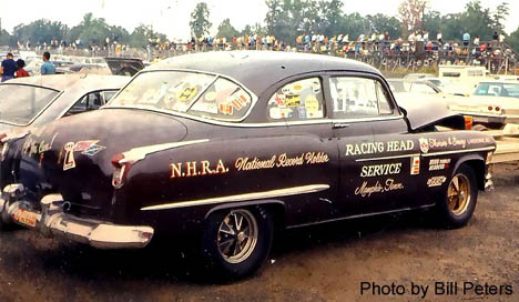 Racing Head Service U/Stock Oldsmobile Record Holder in 1970. Photo by Bill Peters