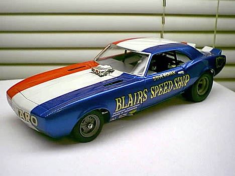Wendell works his magic with the Blair's Speed Shop Camaro FC. Photo by Wendell Sowers