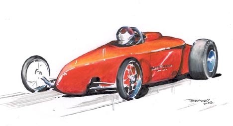 The Speed Sport Roadster by Jeff Teaford