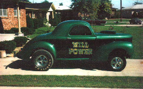 John Ackerman's Will Power Willys, 1975. Photo by Dave Huber