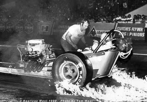 Hot Stuff! When Burnouts Go Wrong. Photo by Tom West