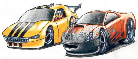 Import drag racers by Patrick Teaford